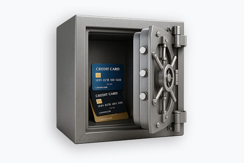 Secure Credit Card Storage Vault Customer Billing payment processing  - Web Express - Kalispell - Flathead Valley Montana - USA Nationwide Service