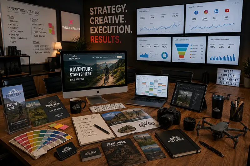 Managed Marketing Services by Web Express